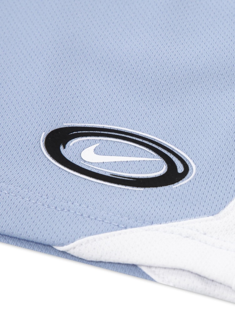 Nike Blue Swoosh Love T-Shirt And Shorts Set - Image 5 of 5 Nike Blue Swoosh Love T-Shirt And Shorts Set - Image 5 of 5