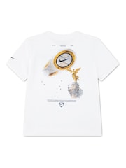 Nike White Little Football World Cup Graphic T-Shirt - Image 2 of 5