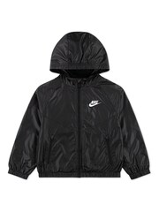 Nike Black Chevron Windrunner Jacket - Image 1 of 4