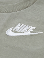 Nike Green Small Logo T-Shirt And Shorts Set - Image 3 of 3