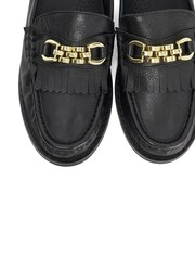 Dune London Black Granules Chain Loafers - Image 6 of 6