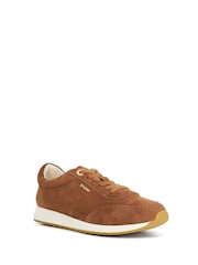 Dune London Brown Ettah Slim Sole Runner Trainers - Image 3 of 6