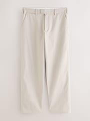 Stone Relaxed Fit Smart Chinos With Side Adjuster - Image 6 of 11