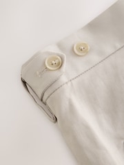 Stone Relaxed Fit Smart Chinos With Side Adjuster - Image 9 of 11