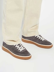 Dune London Grey Tony Cupsole Trainers - Image 1 of 6