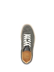 Dune London Grey Tony Cupsole Trainers - Image 5 of 6