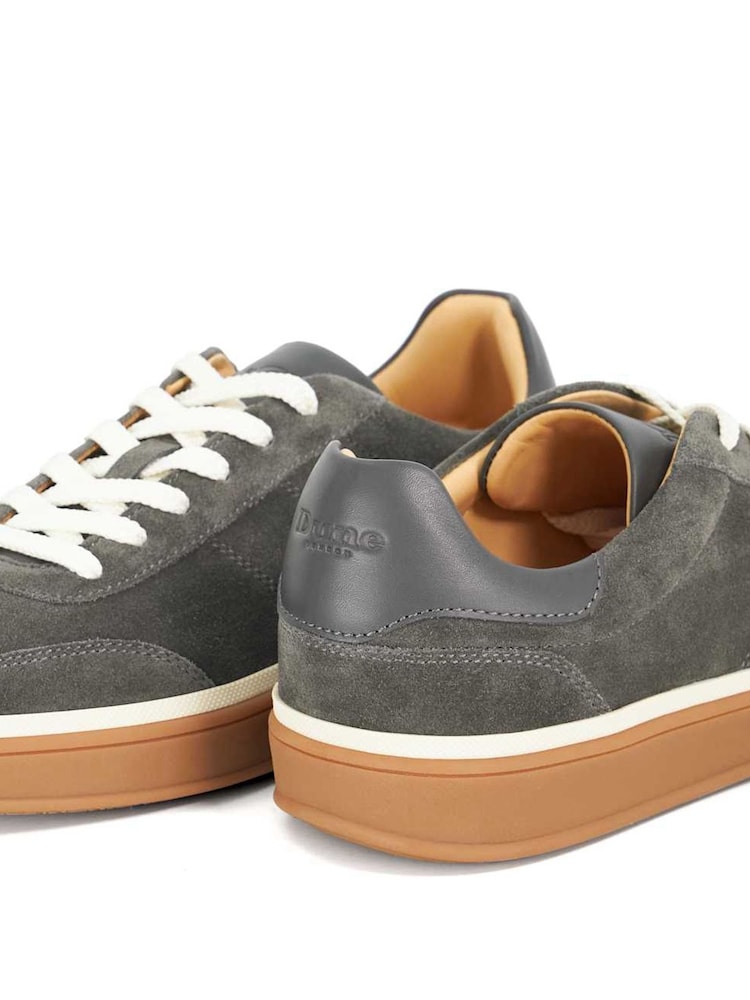 Dune London Grey Tony Cupsole Trainers - Image 6 of 6 Dune London Grey Tony Cupsole Trainers - Image 6 of 6