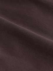 Chocolate Brown Muscle Fit N. Premium Smart Cotton TENCEL™ Lyocell Blend Chinos With Comfort Waistband - Image 10 of 10