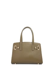 Dune London Green Dinky Define Mini Belted Tote Bag - Image 2 of 6