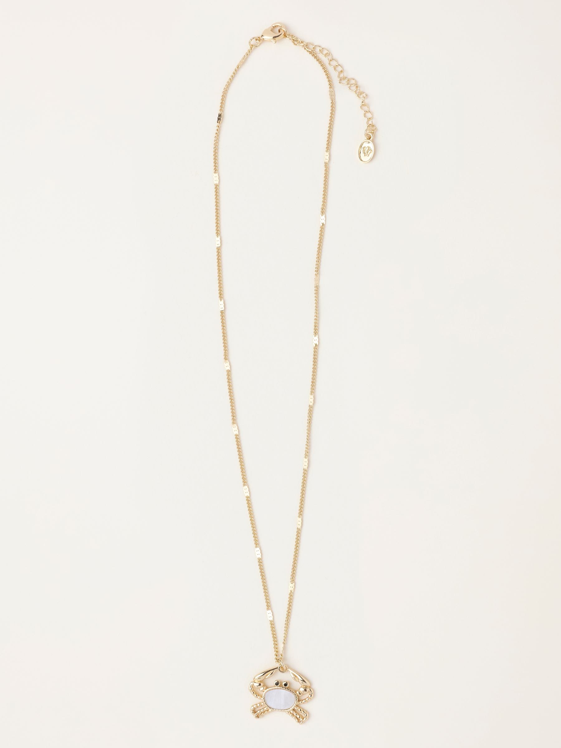 Fat Face - Necklace - Gold - Crab
