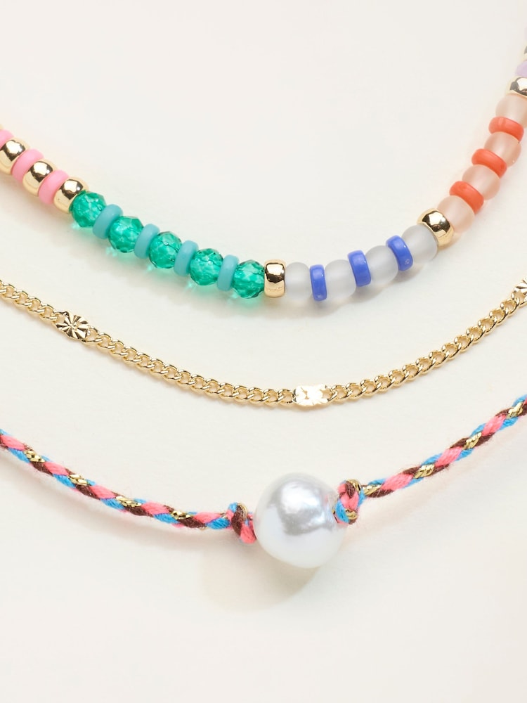 FatFace Bright Layered Bracelet - תמונה 2 מתוך 2