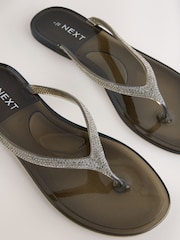 Schwarz - Beach Bling Flip Flop - Bild 3 von 5