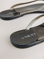 Schwarz - Beach Bling Flip Flop - Bild 4 von 5