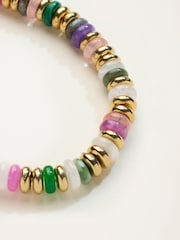 FatFace Multi Bright Stone Bracelet - Image 2 of 2
