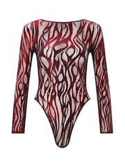 Ann Summers Black Black/Red Blazing Spirit Body - Image 5 of 5