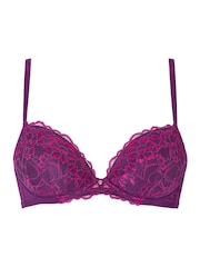 Ann Summers Purple Pad Plunge Sexy Lace Underwired Bra - Image 6 of 6