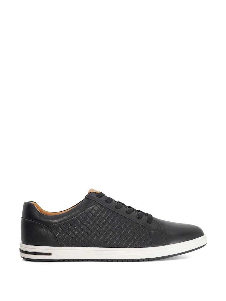 Dune London Black Tezzy Weave Trainers - Image 2 of 6 Dune London Black Tezzy Weave Trainers - Image 2 of 6