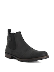 Dune London Black Saltwood Worker Chelsea Boots - Image 3 of 6