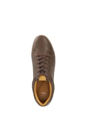 Dune London Brown Tezzy Weave Trainers - Image 5 of 6