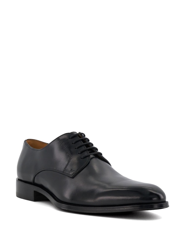 Dune London Black Salisburry Wf Classic Derby Leather Shoes - Image 2 of 5 Dune London Black Salisburry Wf Classic Derby Leather Shoes - Image 2 of 5