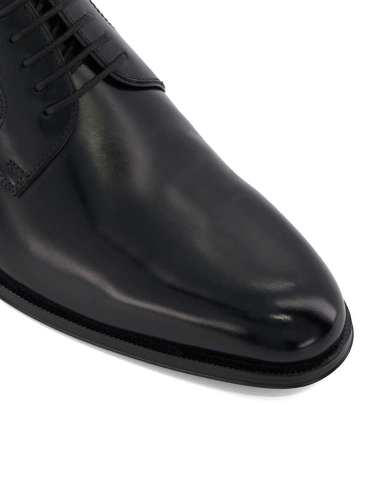 Dune London Black Wide Fit Salisburry Leather Sole Classic Oxford Shoes - Image 6 of 6 Dune London Black Wide Fit Salisburry Leather Sole Classic Oxford Shoes - Image 6 of 6