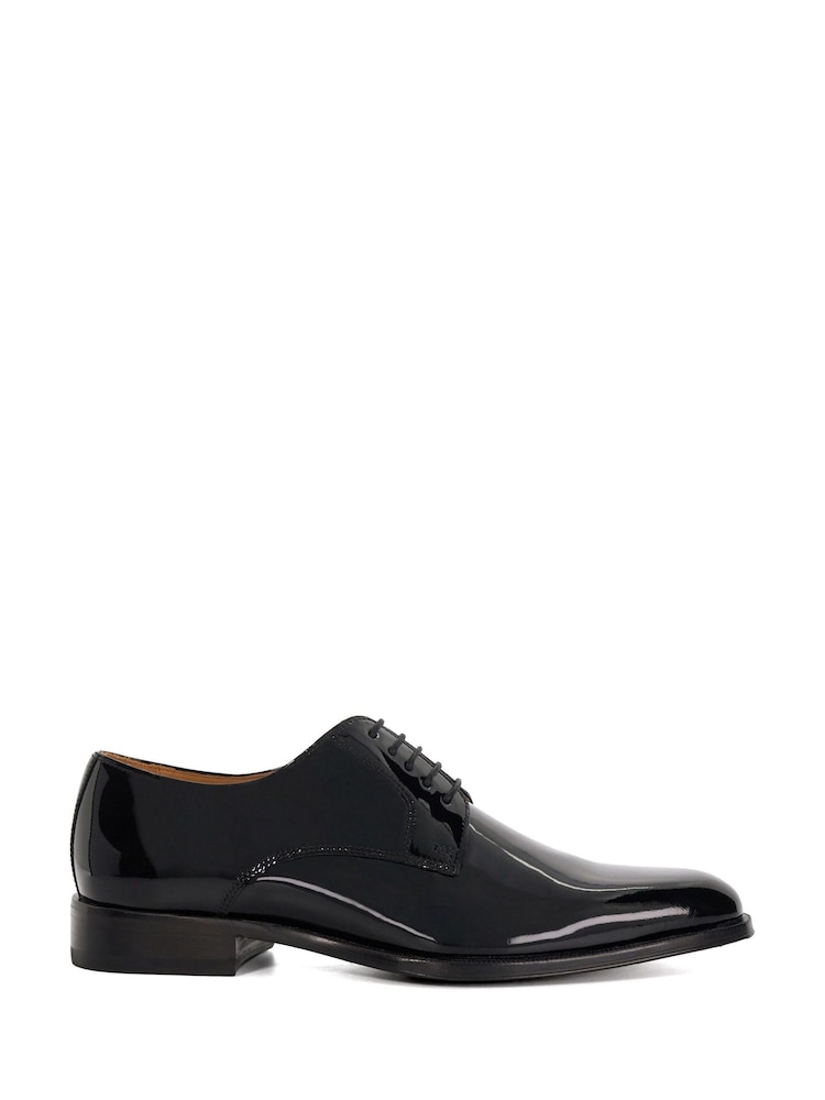 Dune London Black Salisburry Wf Classic Derby Leather Shoes - Image 1 of 4