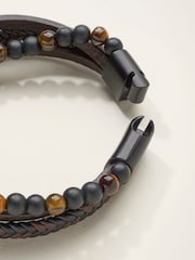 FatFace Brown Clasp Bracelets - Image 2 of 2
