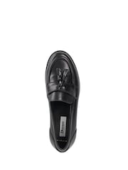 Dune London Black WF Gracelyn Tassle Loafers - Image 4 of 5
