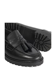 Dune London Black WF Gracelyn Tassle Loafers - Image 5 of 5