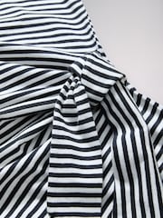 The Set 2 Pack Tie Front Knotted Maxi Dress Navy/Stripe - Image 3 of 3