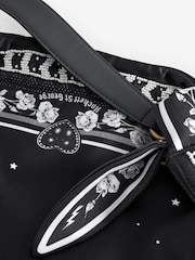 Rockett St George Black Scarf Print Shoulder Bag - Image 10 of 11