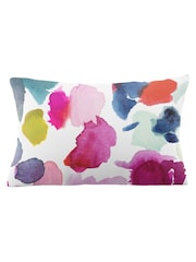 Bluebellgray Fuchsia Pink Abstract 250 Thread Count Duvet Cover and Pillowcase Set - Image 6 of 7