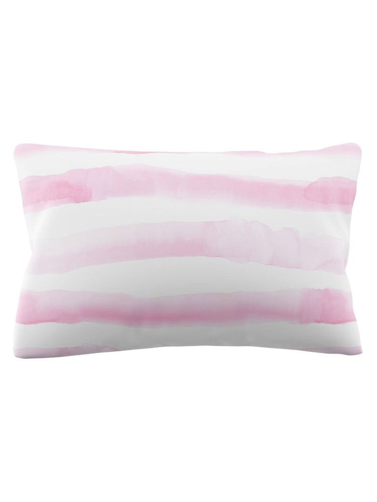 Bluebellgray Fuchsia Pink Abstract 250 Thread Count Duvet Cover and Pillowcase Set - Image 7 of 7