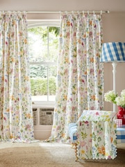 Bluebellgray Spring Green Isolation Garden Pencil Pleat Curtains - Image 1 of 3