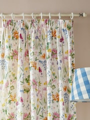 Bluebellgray Spring Green Isolation Garden Pencil Pleat Curtains - Image 2 of 3