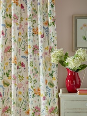 Bluebellgray Spring Green Isolation Garden Pencil Pleat Curtains - Image 3 of 3