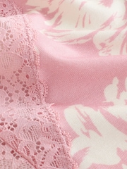 Laura Ashley Gosford Print Lace Trim Nightie - صورة 6 من 6