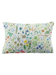 Wee Blue Bell Multi Green Garden Explorer Duvet Cover and Pillowcase Set - Image 6 of 7