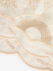 Rockett St George Cream Embroidered Cami Pyjamas Set - Image 12 of 14