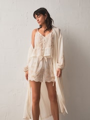 Rockett St George Embroidered Cami Pyjamas Set - 7න් 2 වන රූපය