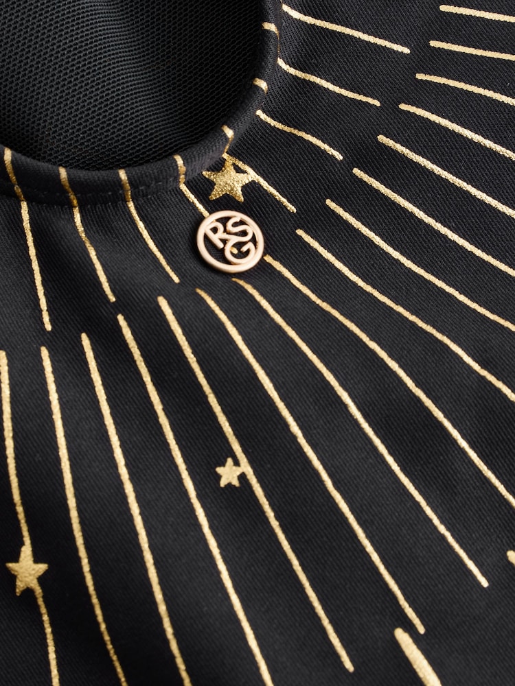 Rockett St George Black Glitter Star Swimsuit - Image 7 of 7