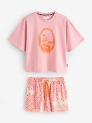 Rockett St George potiskane kratke pižame komplet - Slika 7 iz 12