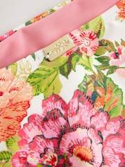 Laura Ashley White Lavington Blooms High Waist Bikini Bottoms - Image 5 of 6