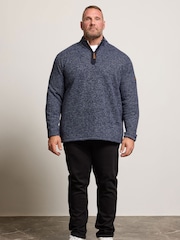 BadRhino Big & Tall Sherpa Lined Half Zip Fleece - Imagen 2 de 6