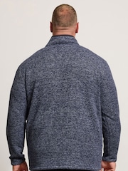 BadRhino Big & Tall Sherpa Lined Half Zip Fleece - Imagen 3 de 6