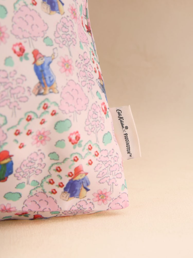 Cath Kidston Pink Paddington Blossom Foldaway Shopper Bag - Image 3 of 3