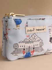 Cath Kidston Blue Paddington London Icons Double Zip Purse - Image 2 of 3