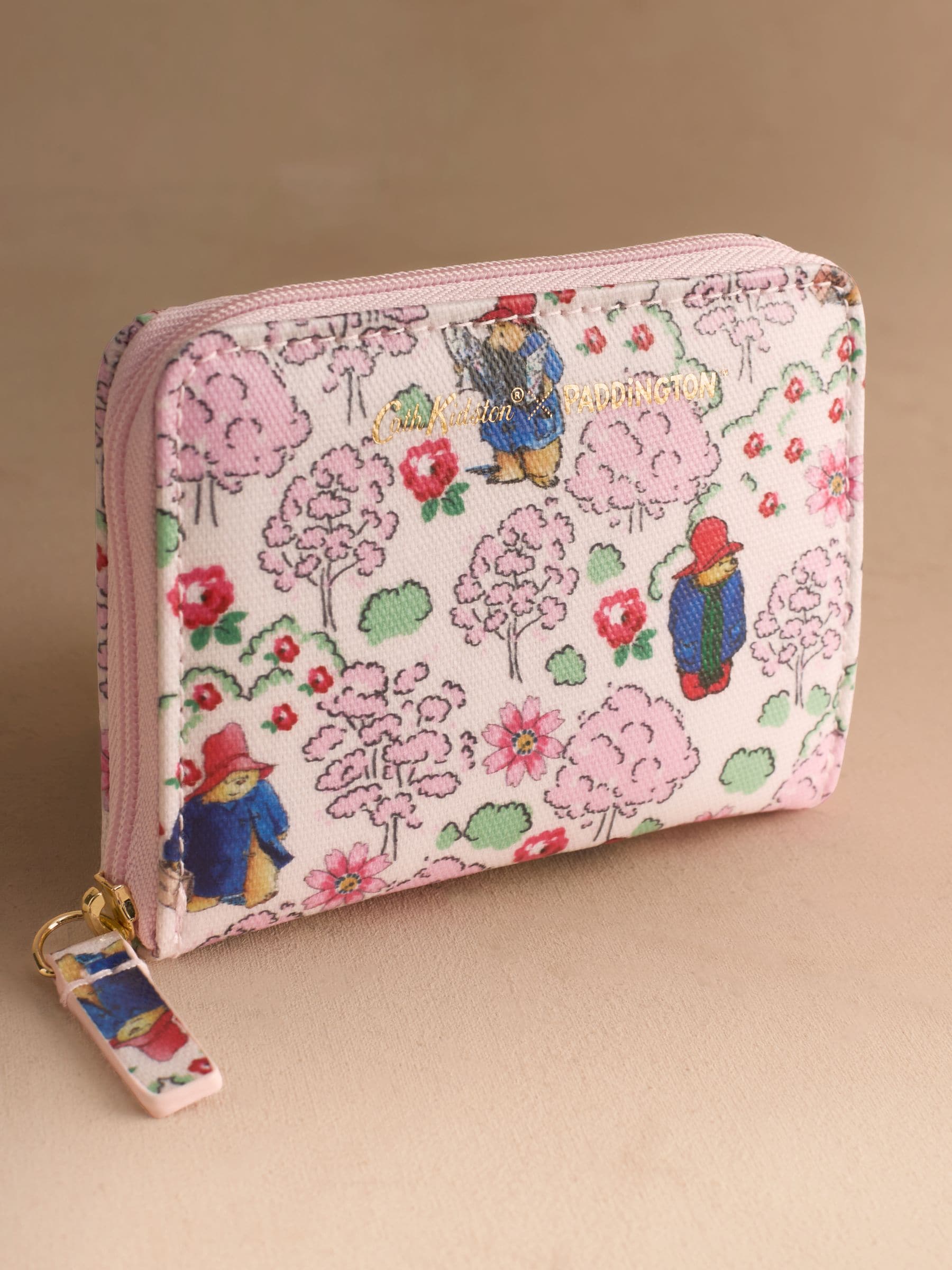 Buy Cath Kidston Pink Paddington Blossom Mini Continental Purse