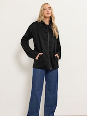 Long Tall Sally Black Funnel Neck Cosy Jacket - Image 2 of 5