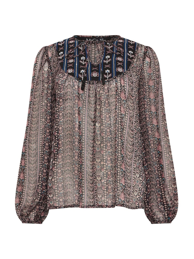 M&Co Embroidered Boho Blouse - Slika 5 iz 5